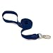 Petmate by Aspen Pet Signature Single Ply Nylon Leash in Navy, Large, Color:Blue