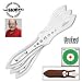 United Cutlery Gil Hibben Small Competition Triple Thrower Set w/Leather Sheath