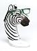 Zebra Peeper - Wood Eyeglass And Business Card Holder