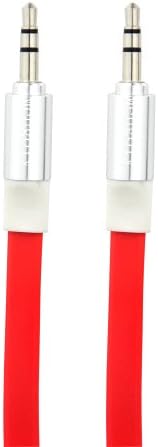 Replacement Cable for Dr. Dre Headphones Monster Solo Beats Studio / Apple iPod/ iPhone 5S/ i iPhone 5/Phone 4S/ iPhone 4/ iPhone 3GS and iPhone 3 1.2m (Elegant Red)
