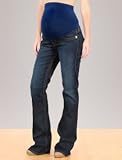 A Pea in the Pod Collection: True Religion Becky Secret Fit Belly(tm) Signature Pocket Fit And Flare Maternity Jeans