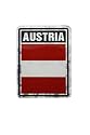 3" x 4" Austria Sticker