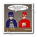 Rich Diesslins Funny General Cartoons - Super Hero Parody with Batman and the Flash a...