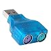Electronics : USB to Dual PS/2 Connector Adapter