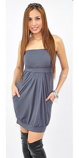 Tabitha Tube Dress in Bamboo - nursing/maternity - XS-L
