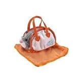 Go Go Pets Hamster Carrier & Blanket in Orange