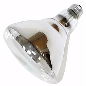 250-watt BR40 heat lamp by Osram