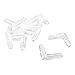 uxcell Aquarium Tank Clear Plastic 2 Way Air Valve Line Connectors 10 Pcs