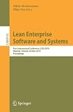 Lean Enterprise Software and Systems: First International Conference, LESS 2010, Helsinki, finland, October 17-20, 2010, Proceedings (Lecture Notes in Business Information Processing)