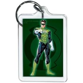  DC Comics Green Lantern Standing Lucite Keychain 65796KR