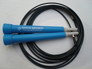 Neptune Ultra Cable Speed Jump Rope - Blue - Free Shipping