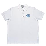North Carolina Tar Heels NCAA Classic Pique Polo Shirt for Women (White)