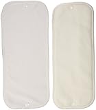 Thirsties Stay-Dry Duo Insert, White, Size One (6-18 lbs)