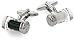 Salt and pepper cufflinks with presentation box