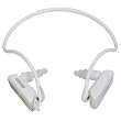 GSI Super Quality Waterproof Neck Band Headphones With Built In 4 GB MP3 Player - For Swimming, Diving, Surfing And All Outdoor Sports - White