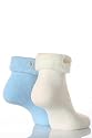 Ladies 2 Pair Elle Original Cosy Bed Socks