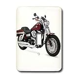 Light Switch Cover Picturing Picturing Harley Davidson Motorcycle Dyna FXD - single toggle switch