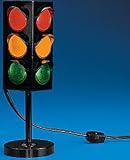 Plastic Mini 3 Sided Party Traffic Light UL Listed