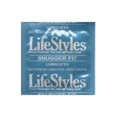 12 Lifestyles Snugger Fit Condoms; Tighter Shape fo