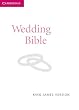 KJV Wedding Bible White Imitation KJ12W