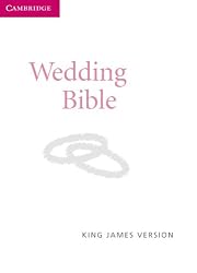 KJV Wedding Bible White Imitation KJ12W