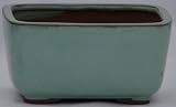 BuyBonsai's Bonsai Pot 6 Rectangle Glazed