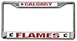 Calgary Flames Chrome License Plate Frame - SET OF 6 - Sports Merchandise