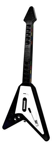 Childrens Toyshop  Video Games : Double Range Guitar Black (PS3)