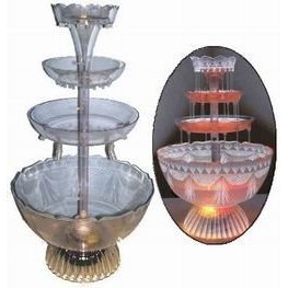 Nostalgia Electrics LPF210 Lighted Party Fountain