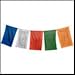 Large Tara Prayer Flag, 12' x 24; 5 flags