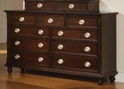 Coaster Furniture 201573 Temre Traditional 9 Drawers Dresser in Cappuccino 201573