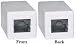 CAT5E (RJ45) Female / Female Inline Unshielded Coupler, White