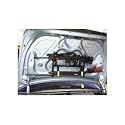 Universal Law Enforcement Rubber Coated Steel Dual Weapon Rack