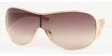 PRADA SPR52H 5AK-6S1 SHINY GOLD BROWN GRADIENT SUNGLASSES