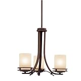 Kichler Hendrik Olde Bronze Three Light Mini Chandelier