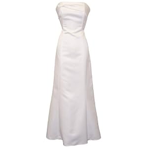 Strapless Satin Mermaid Gown Dress Prom Bridesmaid Formal 31yaHlnzErL. AA300 Strapless Satin Mermaid Gown Dress Prom Bridesmaid Formal