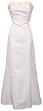 Strapless Satin Mermaid Gown Dress Prom Bridesmaid Formal - L