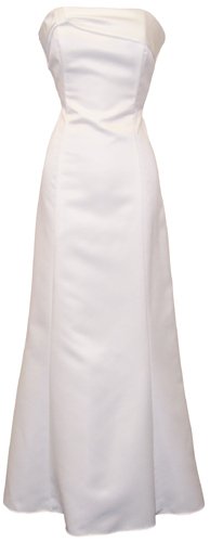 Strapless Satin Mermaid Gown