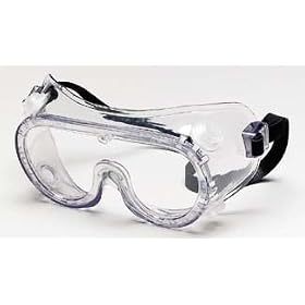 MCR Crews 2230r Chemical Splash Goggle Indirect Vent Clear Lens 1 Each