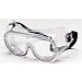 MCR Crews 2230r Chemical Splash Goggle Indirect Vent Clear Lens 1 Each
