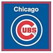 Chicago Cubs 700 Sheet Paper Cube