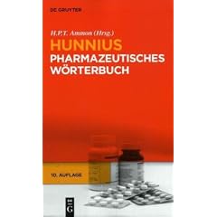 Hunnius Pharmazeutisches W�rterbuch