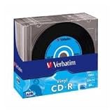 Verbatim 43426 CD-R 52x Vinyl 10pk slim