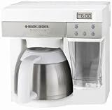 Black & Decker ODC460 Spacemaker Coffeemaker, White