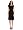 Jones New York Women's Pleated Dress, Black, Large