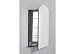 MT Series Mirrored 6 quot Depth Cabinet Arch Door 20 quot W Plain Edge Right Electric w Night Light MT20D6APRL