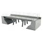 BLMA Models HO Scale Kit Modern Concrete Segment Bridge, Set A