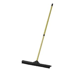 Beautyko Yellow Devil Smart Sweeping Rubber Broom With Built In Squeegee