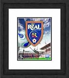 Framed Team Logo Real Salt Lake Photograph