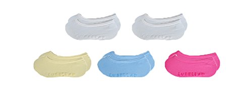 Lubella 5 Pairs Baby Girls Boys No Show Socks Non-Skid with grippers goodie bag idea